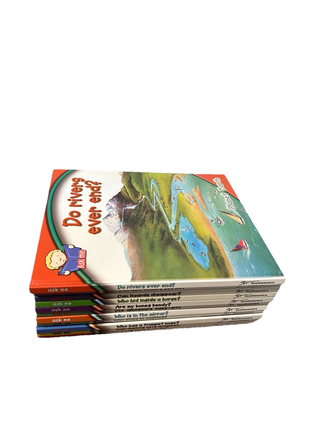 Lot of 11 Ask Me Why Children’s Educational Books Southwestern Hardcover Set