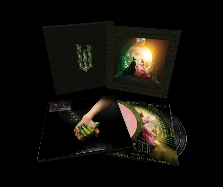 Wicked The Complete Soundtrack Collector’s Case 4LP Vinyl Box Set On Hand - Image 4 of 4