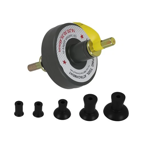 5pc Valve Lapping Tool Set for Automotive Engine Repair 16-45mm Suction Plates