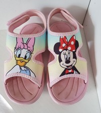 Disney MINNIE MOUSE ultra leicht MÄDCHEN SOMMER Sandalen SCHUHE Gr. 29 KLETT top