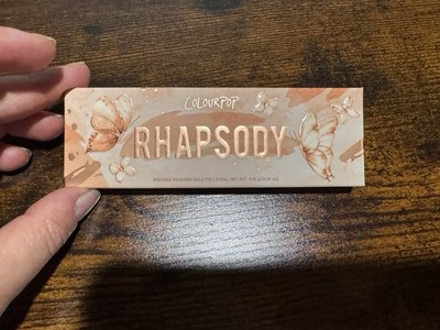 Colourpop Rhapsody Pressed Powder Eyeshadow Palette New In Box Limited Edition