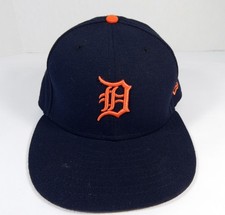 2017 Detroit Tigers Blaine Hardy #36 Game Issued Navy Hat 7.375 DP36581
