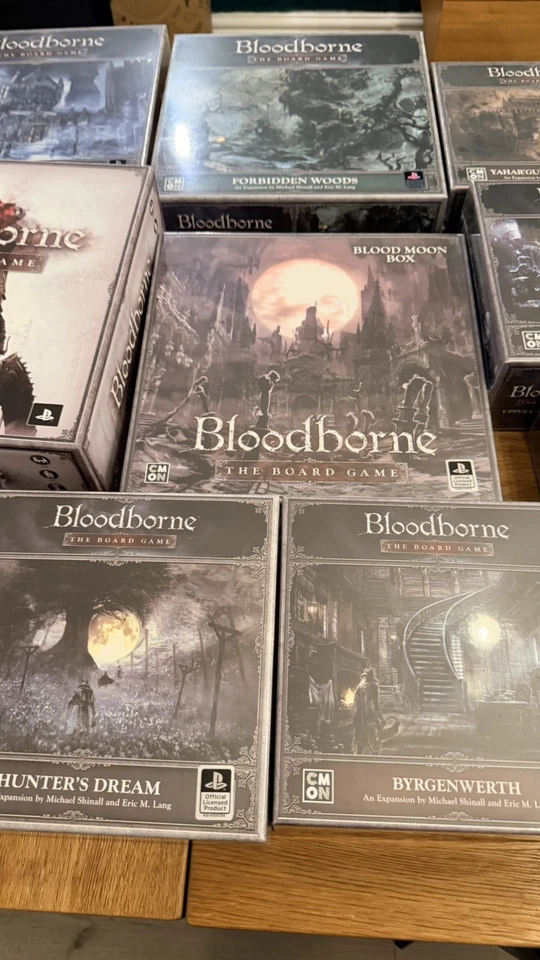 Bloodborne board game Blood Moon kickstarter pledge (all in) CMON Rare - Image 4 of 4