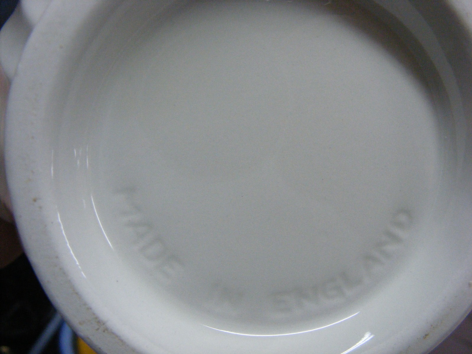 Vintage 4 Cup Teapot Sugar Bowl w Lid 12 Oz Creamer White Swirl Made in England