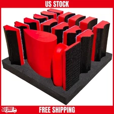 16-Piece Contoured Profile Hand Sanding Block Set