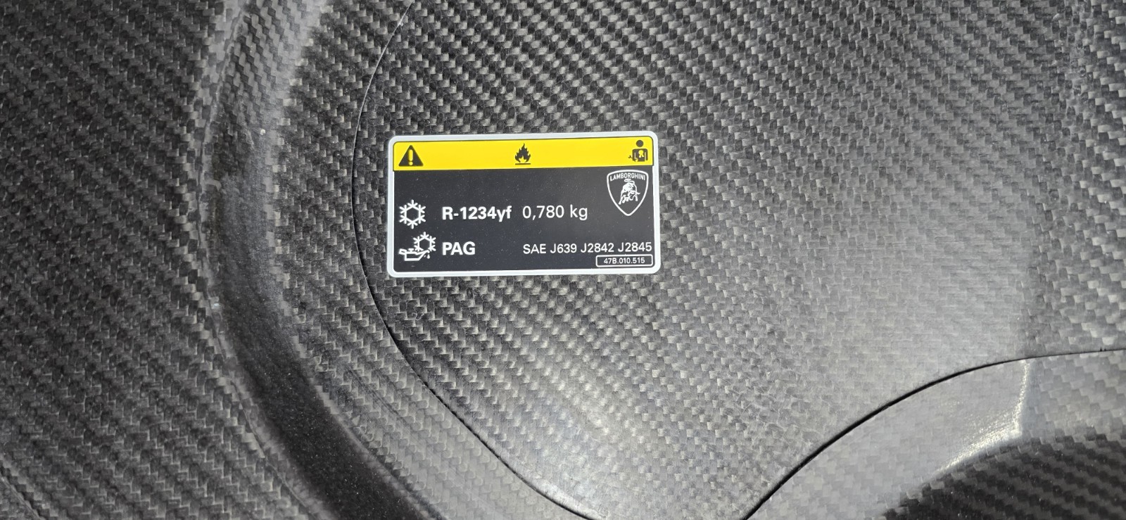 LAMBORGHINI REVUELTO HOOD BONNET 47B823021K 47B823021K012 47B823033N 47B823033M 