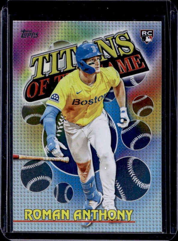 2026 Topps Roman Anthony Titans Of The Game RC Rookie #TOG-9 Red Sox