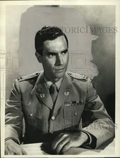 Press Photo Actor Bradford Dillman stars in "Court Martial" - syp16078