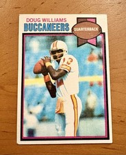 1979 Topps Football Doug Williams Rookie Card #48 Buccaneers. rookie card picture