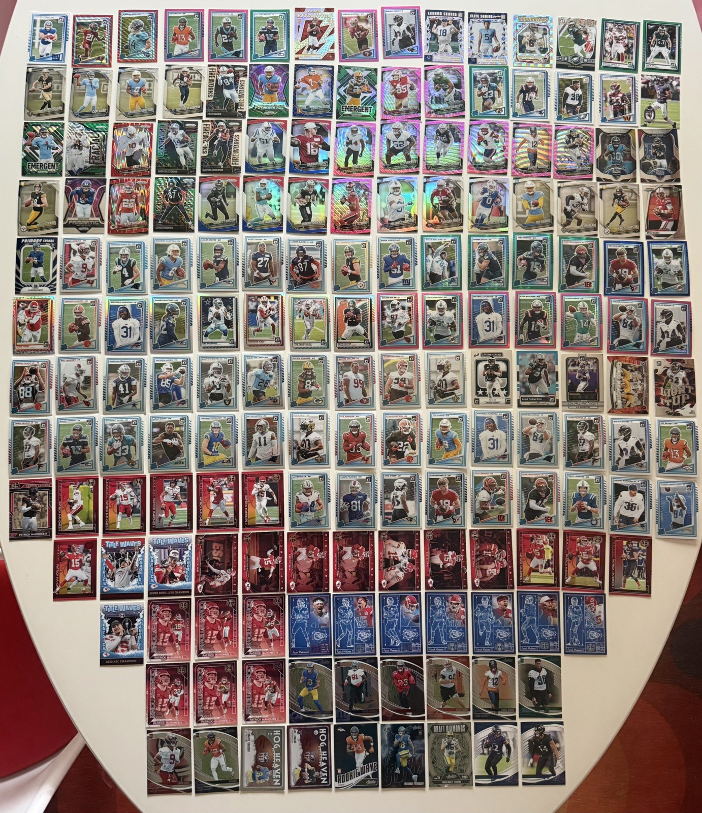 2025 Panini Lot of 175 Football RC Dart Shough Hunter McMillan Skattebo Egbuka