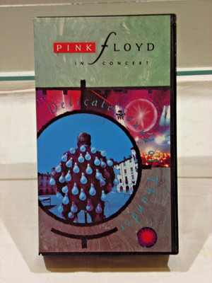Pink Floyd in Concert. Delicate Sound of Thunder VHS tape ***Buy 2 Get 3 Free***