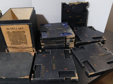 Vintage Paine's Duplicate Whist Trays Set 12 U.S. Playing Card Co.