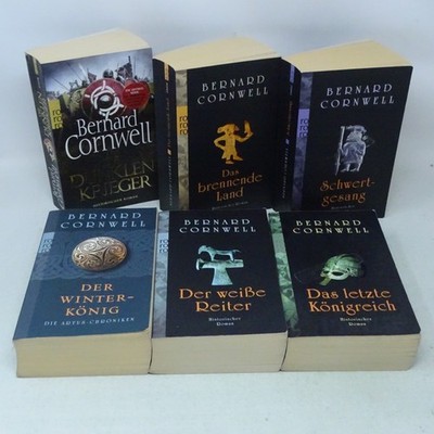 BERNHARD CORNWELL Die dunklen Krieger Schwertgesang Der Winterkönig  6x Buch