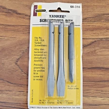 Stanley Yankee 68-310 Screwdriver Bits    NOS