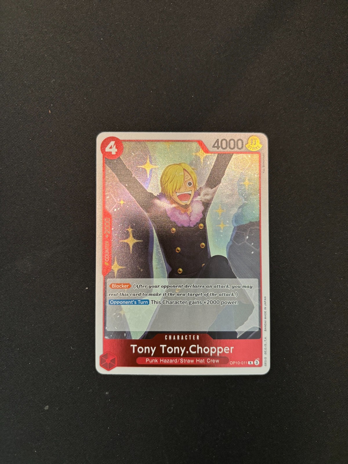 Tony Tony.Chopper OP10-011 Rare, One Piece • Royal Blood, English NM