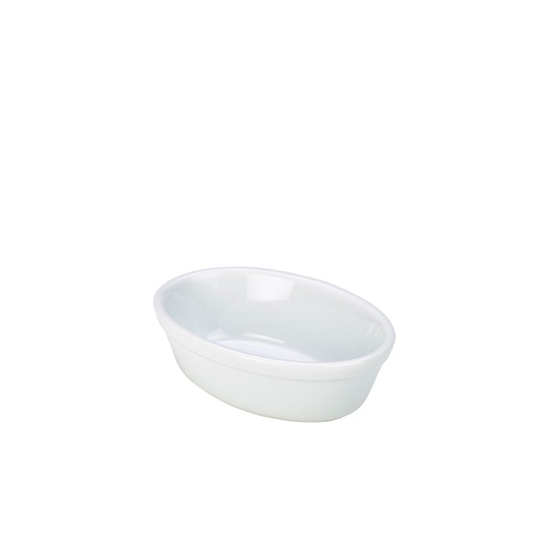GenWare Oval Pie Dish For Cafes Hotels Restaurants 16cm/ 6.3"" Pack of 6