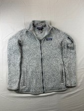 Patagonia Better Sweater Small Women's Full Zip Up Gray Heathered Jacket Fleece