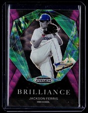 2022 Prizm Draft Picks #BR-JF Jackson Ferris Brilliance Prizms Purple Wave