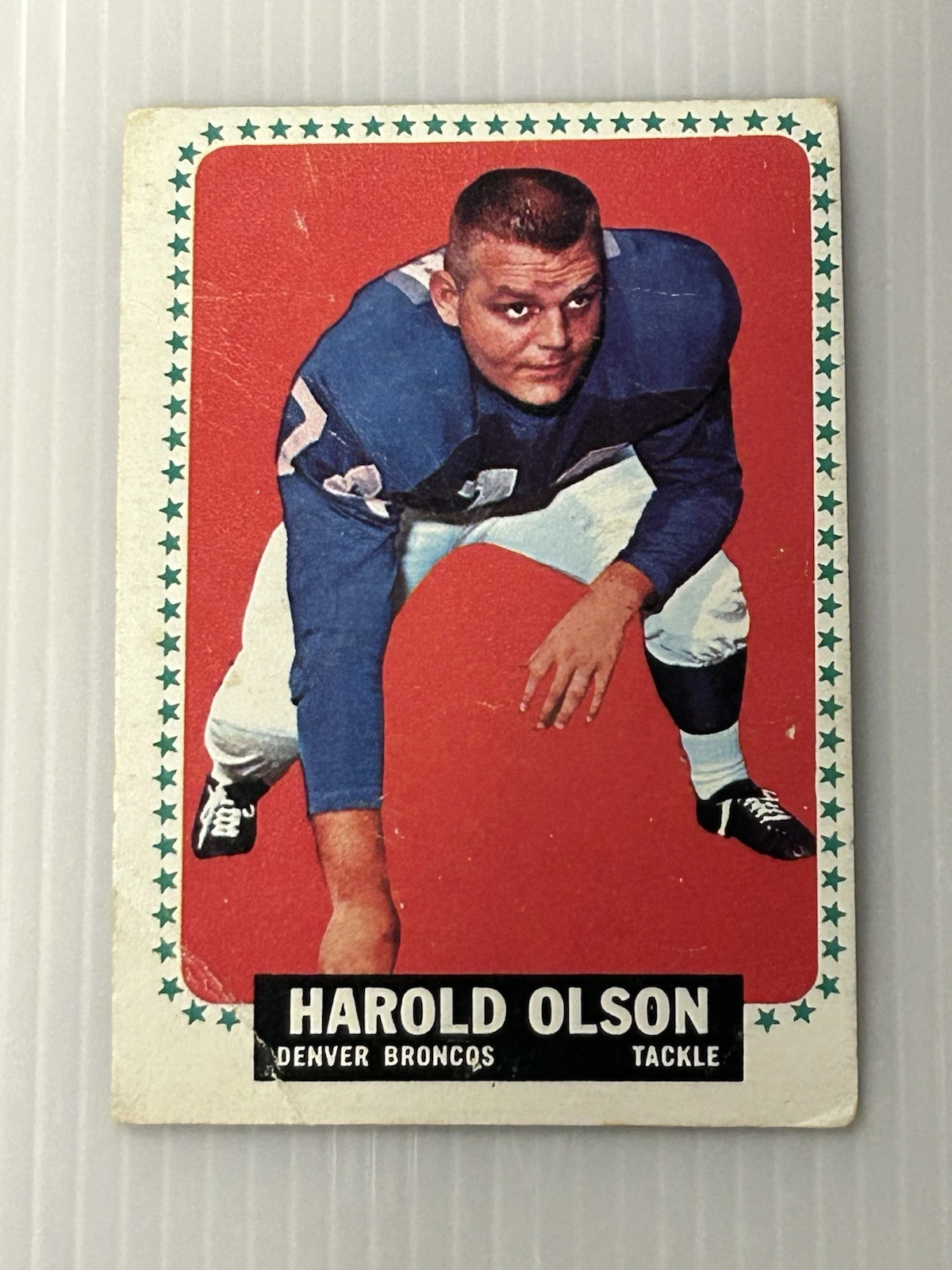 1964 Topps - #58 Harold Olson (RC)