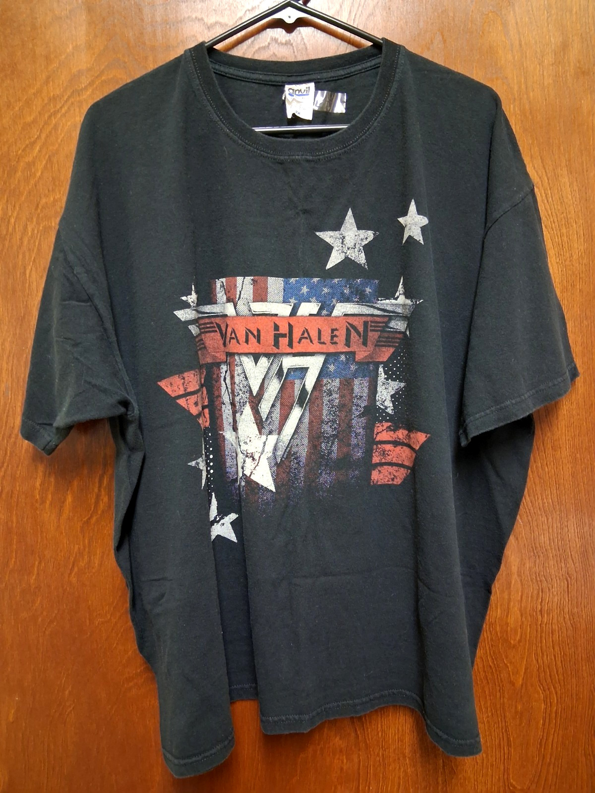 VAN HALEN ROCK N ROLL T-SHIRT SIZE 2X ANVIL VAN HALEN SHIRT BLACK thumbnail 6
