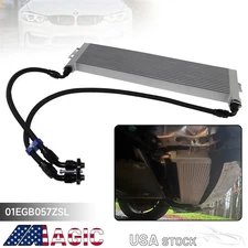 Performance Oil Cooler Kit For BMW M3 M4 M2 S55 F80 F82 F83 F87 F8X 15-20 Silver