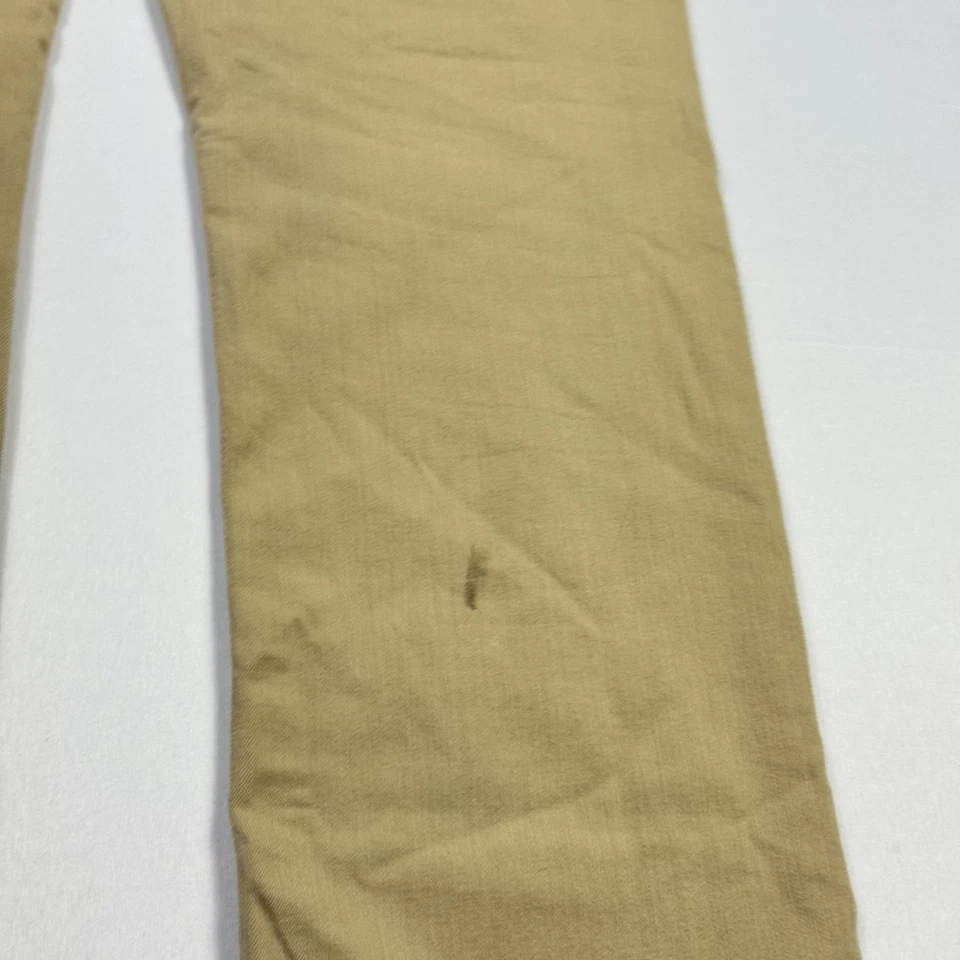 Pantalones de mezclilla Buffalo Evan-X de algodón elastano ajustados elásticos caqui tostado para hombre 34x32 Foto 4 de 4