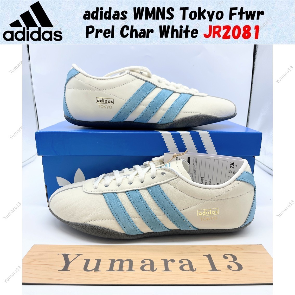adidas WMNS Tokyo Ftwr Prel Char White JR2081 Women's Size | eBay