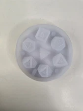 Dice Box Resin Molds Silicone, DND MTG Dice Holder Silicone with Lid for Epoxy