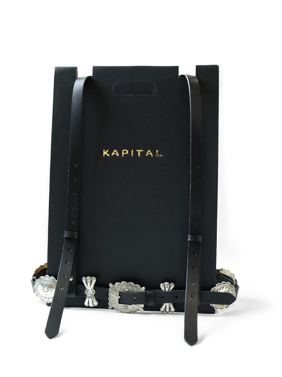 (ASK availability first) KAPITAL Leather Pueblo & Concho Harness new image 5