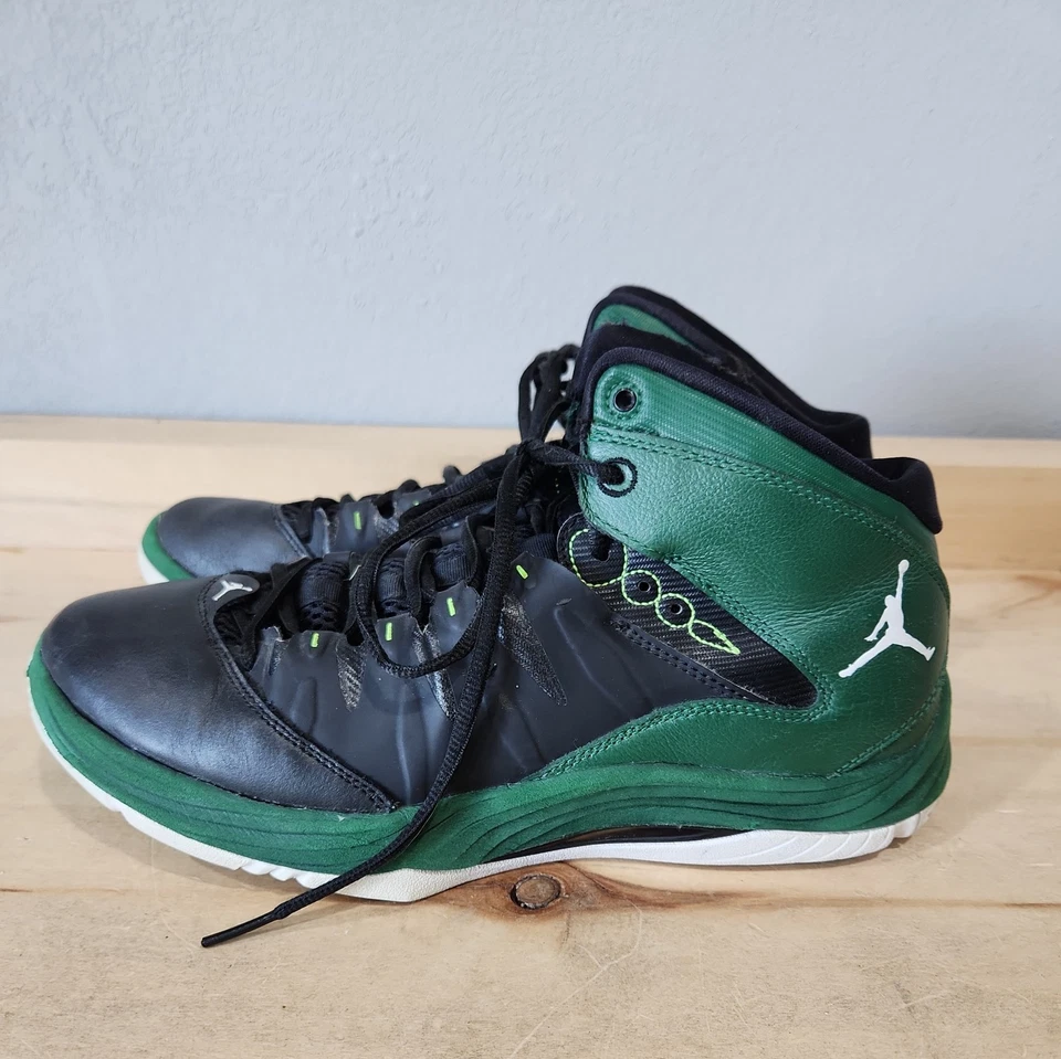 Nike Air Jordan Prime Fly Black Electric Green Men's Size 9.5 Basketball Shoes - Image 4 of 4