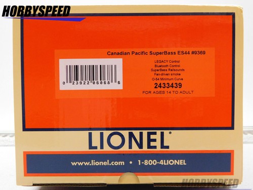 LIONEL CANADIAN PACIFIC SUPERBASS ES44AC MOTOR SIN MOTOR CALIBRE O 2433439 NUEVO - Imagen 16 de 16