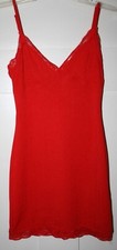 Urban Outfitters Women's Dress Ribbed Short Adjustable Straps Red Size Small