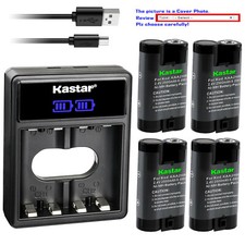 Kastar Battery Dual Charger for KAA2HR Kodak EasyShare C513 C533 ZOOM C603 C613