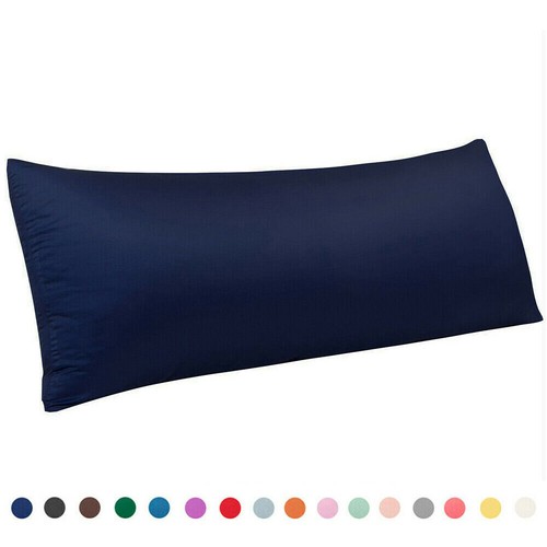 Silky Satin Body Pillow Case Cover Soft Smooth Long Pillowcases Size 20