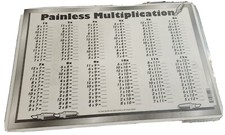 Multiplication And Substraction Tables