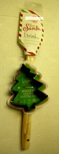 Christmas Spatula & Cookie Cutter Set By Krumbs Kitchen, "Dear Santa, I Tried...