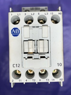 ALLEN BRADLEY CONTACTOR, 100-C12*10, SER A, AC-1 690V @ 32A, AC-12 ...