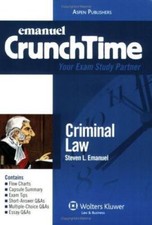 Criminal Law (Crunch Time) by Steven L. Emanuel