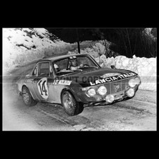 Photo A.038027 LANCIA FULVIA 1.6 HF MUNARI-MANUCCI RALLYE MONTE CARLO 1972