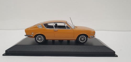 1/43 RARE AUDI 100 COUPE S 1969 MINICHAMPS DEALER NO SCHUCO LIMITED 500 PCS - Picture 5 of 13