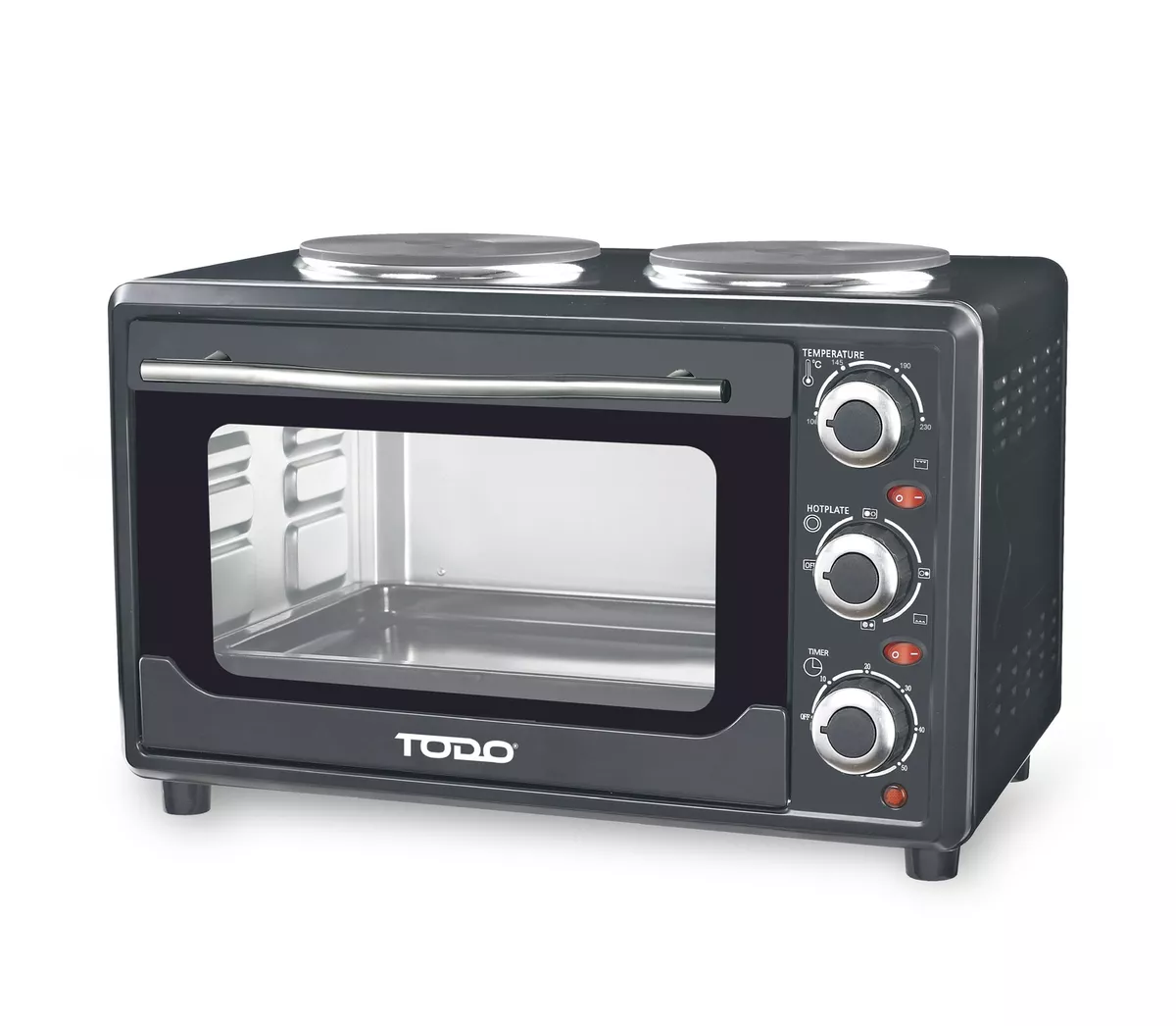 Small Portable Oven Electric, Home Electric Oven, Grey Electric Oven