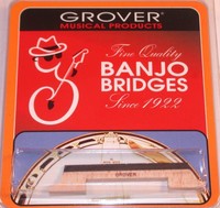 Grover Lot Of 4 Leader 5 String Banjo Bridge, 1/2 High, Maple/ebony Top, 30b1/ on sale Grover Lot Of 4 Leader 5 String Banjo Bridge, 1/2 High, Maple/ebony Top, 30b1/ on sale