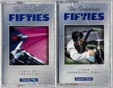 THE FABULOUS FIFTIES - Sealed Cassettes 2  3 - 32 Songs by Various Artists