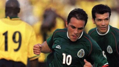 Maillot Rare Atletica Mexique Copa America - Cuauhtémoc - Vert Taille XL - Homme