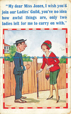 R637178 My Dear Miss Jones. I Wish You Join Our Ladies Guild. XL Serie. Nr. 908