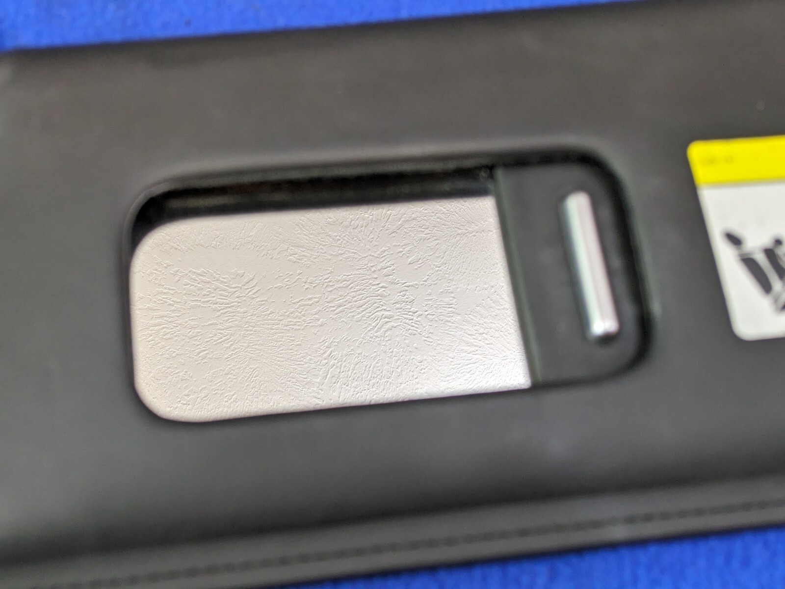 black Bentley Continental Flying Spur Left Side Sun Visor Shade Sunvisor OEM
