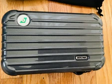 RIMOWA EVA Air Grey  First Class Amenity Kit Toiletry Travel Hard Case