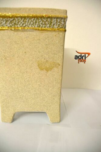 Set Di 2 Vasi In Ceramica Beige CEMABT - Stile Boho Nordic, Minimalisti, Per Decorazione Casa, Matrimoni O Ufficio