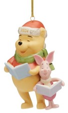 Lenox Disney 2024 Winnie The Pooh Piglet Ornament Christmas Caroling Gift NEW