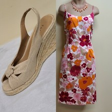 Ann Taylor floral cotton sundress, size 2